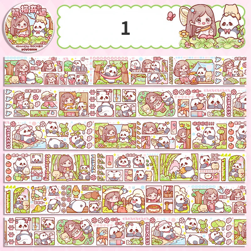 Kawaii Girl Stationery Stickers