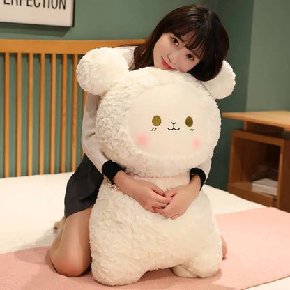 Cute Fluffy Alpaca Plushie