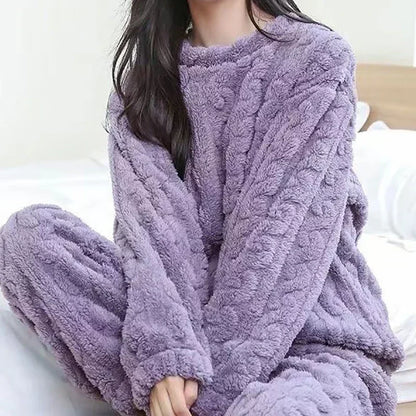 Kawaii Fluffy Fleece Pajamas