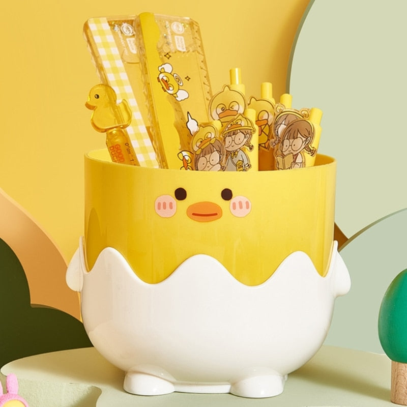 Kawaii Duck Pencil Holder