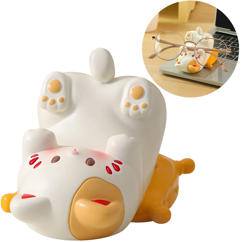 Kawaii Cat Desktop Glasses Stand
