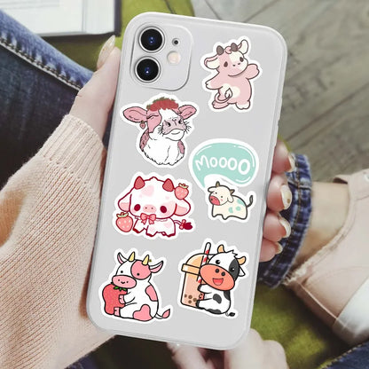 Kawaii Cow Sticker Pack