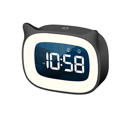 Cute Cat Digital Alarm Clock