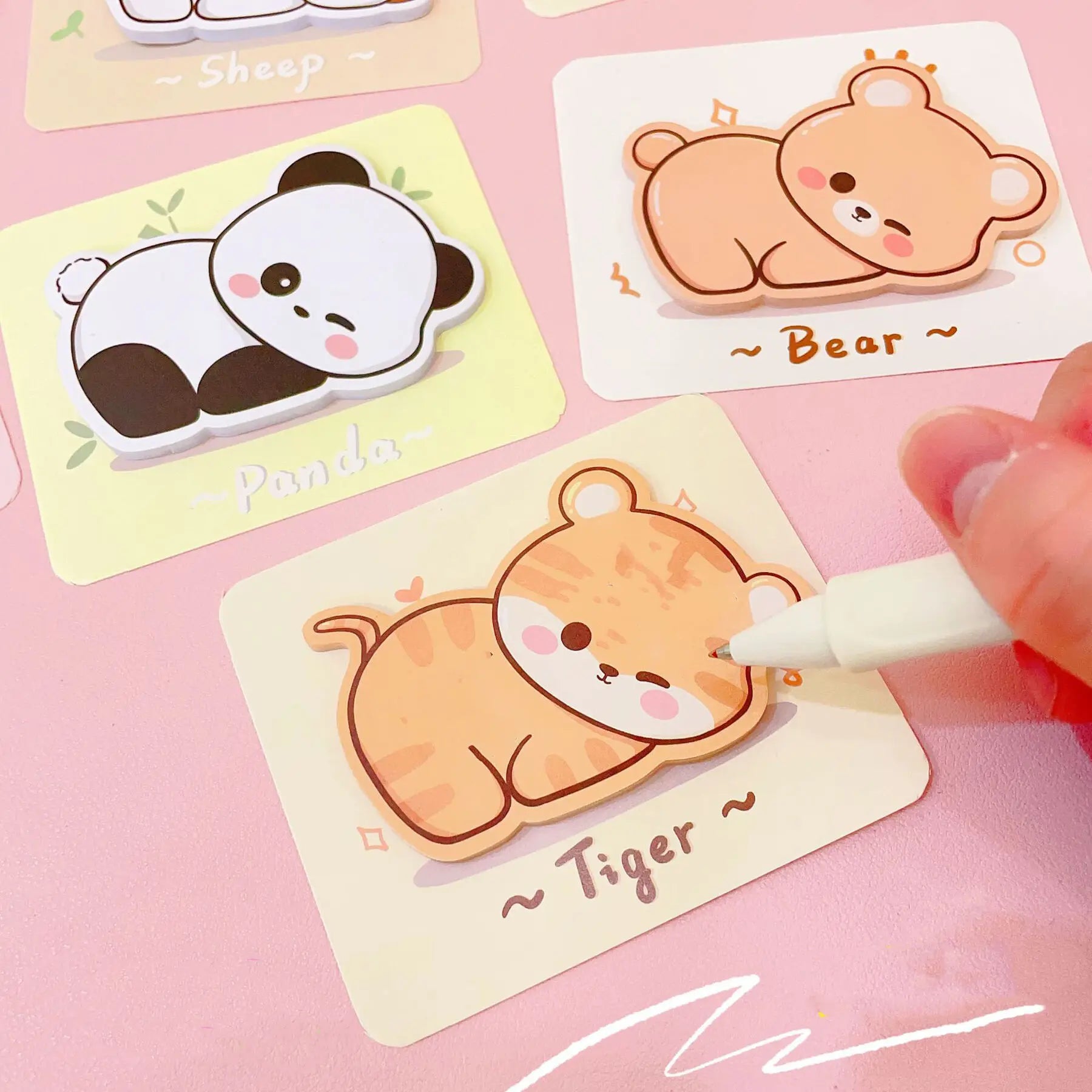 Adorable Animal Memo Pad