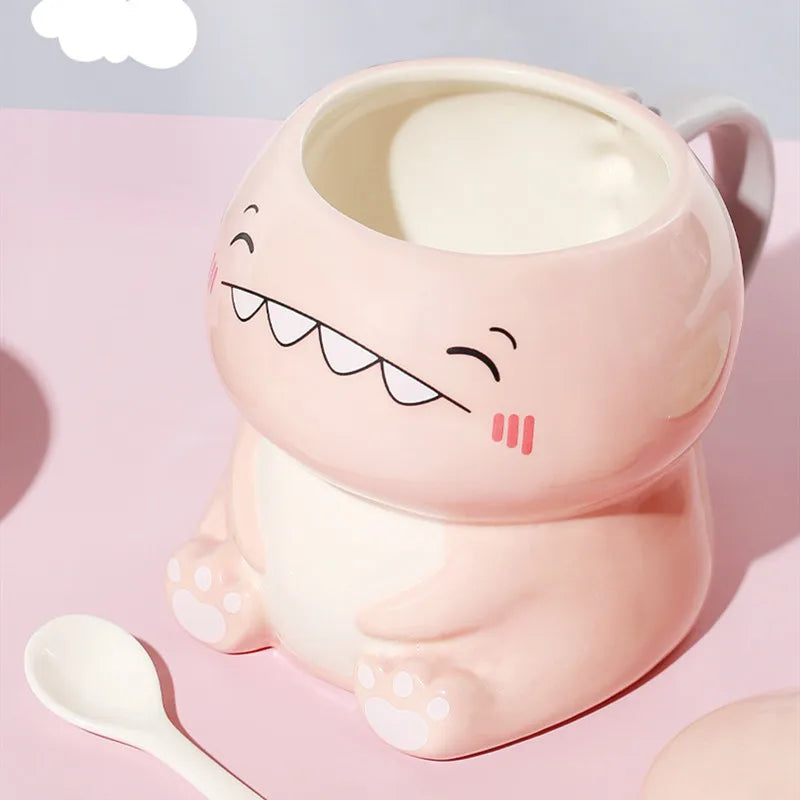 Cute Dinosaur Ceramics Mugs