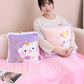 Kawaii Pillow + Blanket Combo