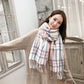 40285288005710Pink Plaid Scarves