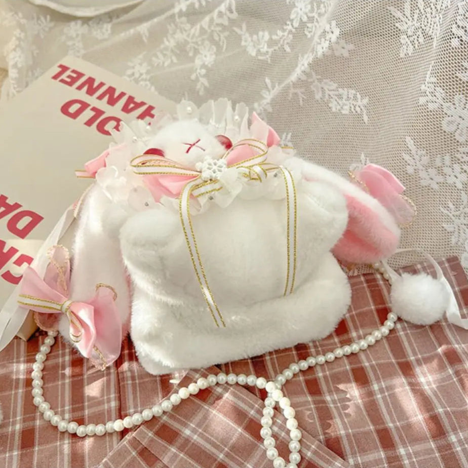 Bunny & Bows Plushie Purse