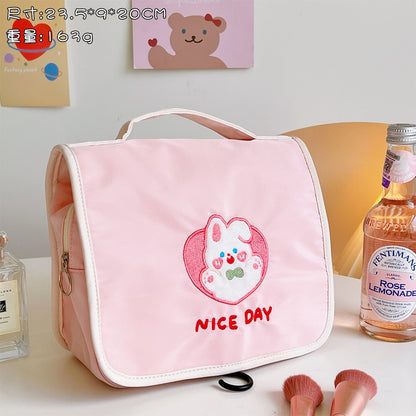 Cute Makeup Bag With Kawaii Bunny Design