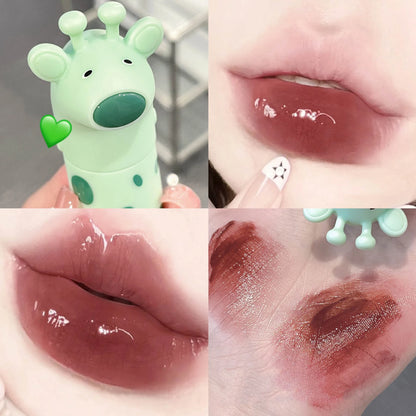 Gege Bear Giraffe Kawaii Lip Gloss