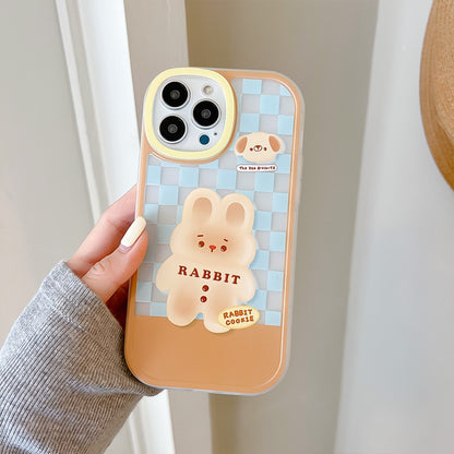 Kawaii Chocolate Puppy & Bunny iPhone Cover