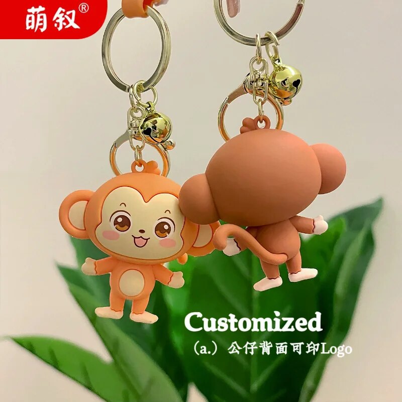Happy Monkey Keychains