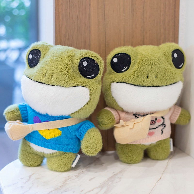 Kawaii Adventure Frog Plushies – Kore Kawaii