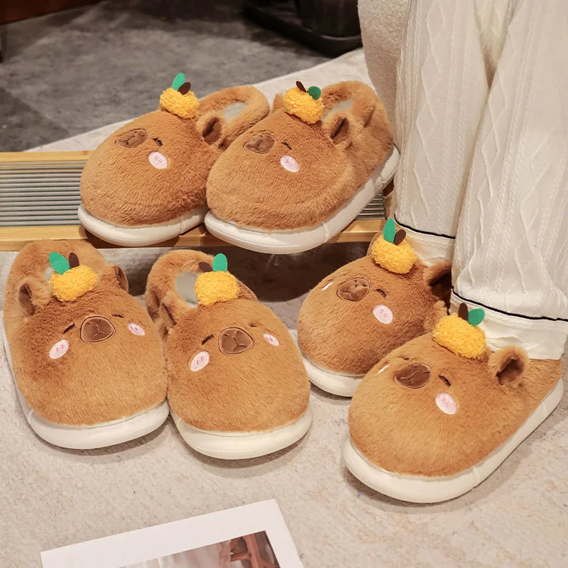 Cute Capybara Slippers