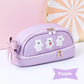 Double Compartment Pencil Bag