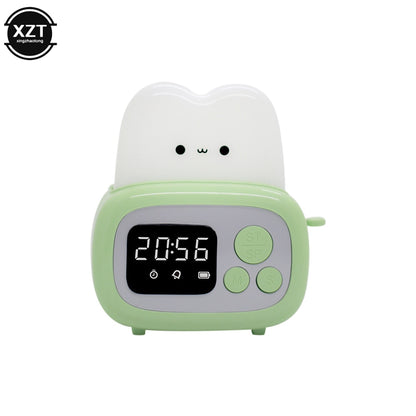 Kawaii Toaster Alarm Clock Night Light