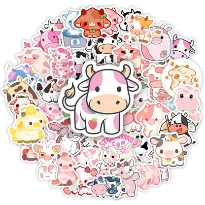 Kawaii Cow Sticker Pack