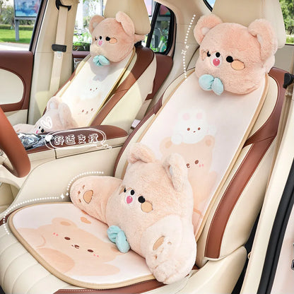 Plush Bear Car Seat Accessories