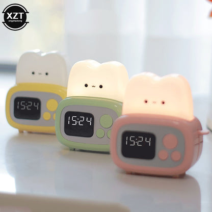 Kawaii Toaster Alarm Clock Night Lights