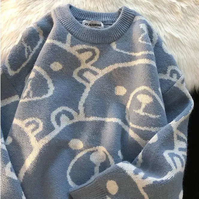 Bear Outline Sweater