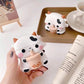 Kawaii Boba Tea Cow AirPods Cases