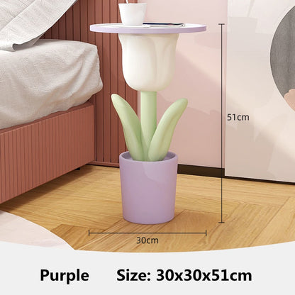 Kawaii Tulip Shaped Side Table Dimensions