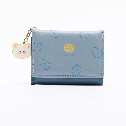 "Good Luck" Bear Wallets