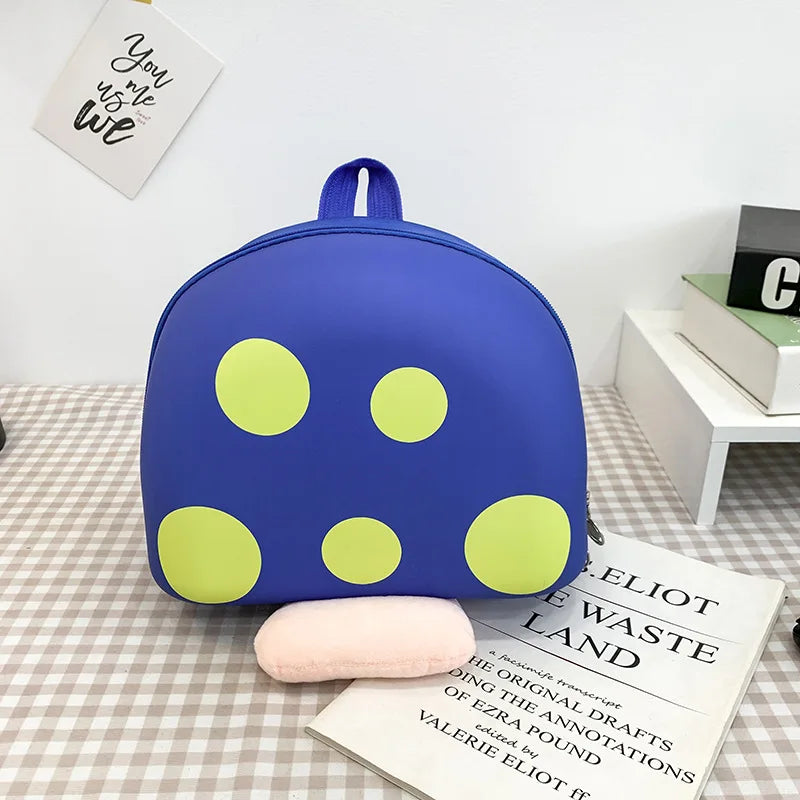 Kawaii Small Children's Mushroom Backpack
