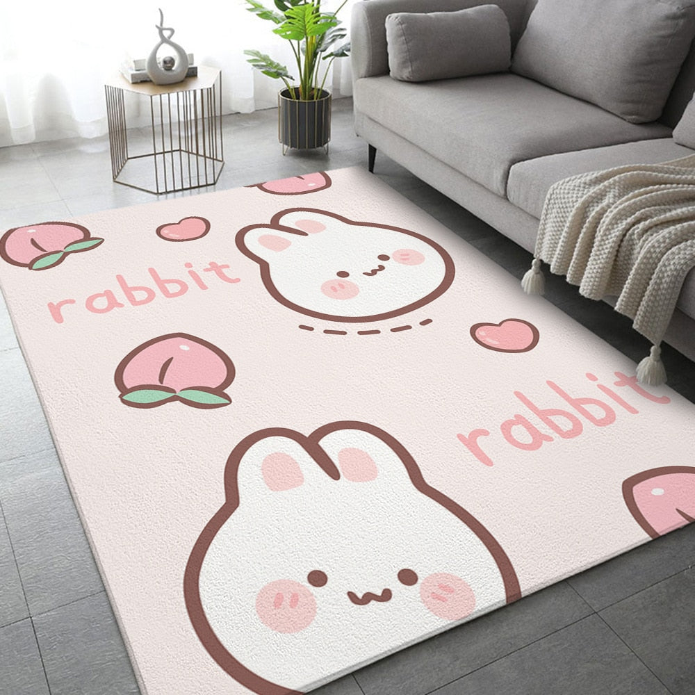 Kawaii Bunny Floor Rugs – Kore Kawaii