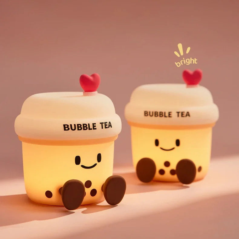 Kawaii Bubble Tea Night Light