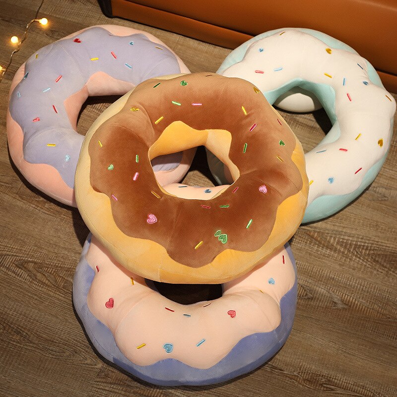 Kawaii Donut Shaped Seat Cushion