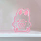 Kawaii Acrylic Bunny Pen Holder