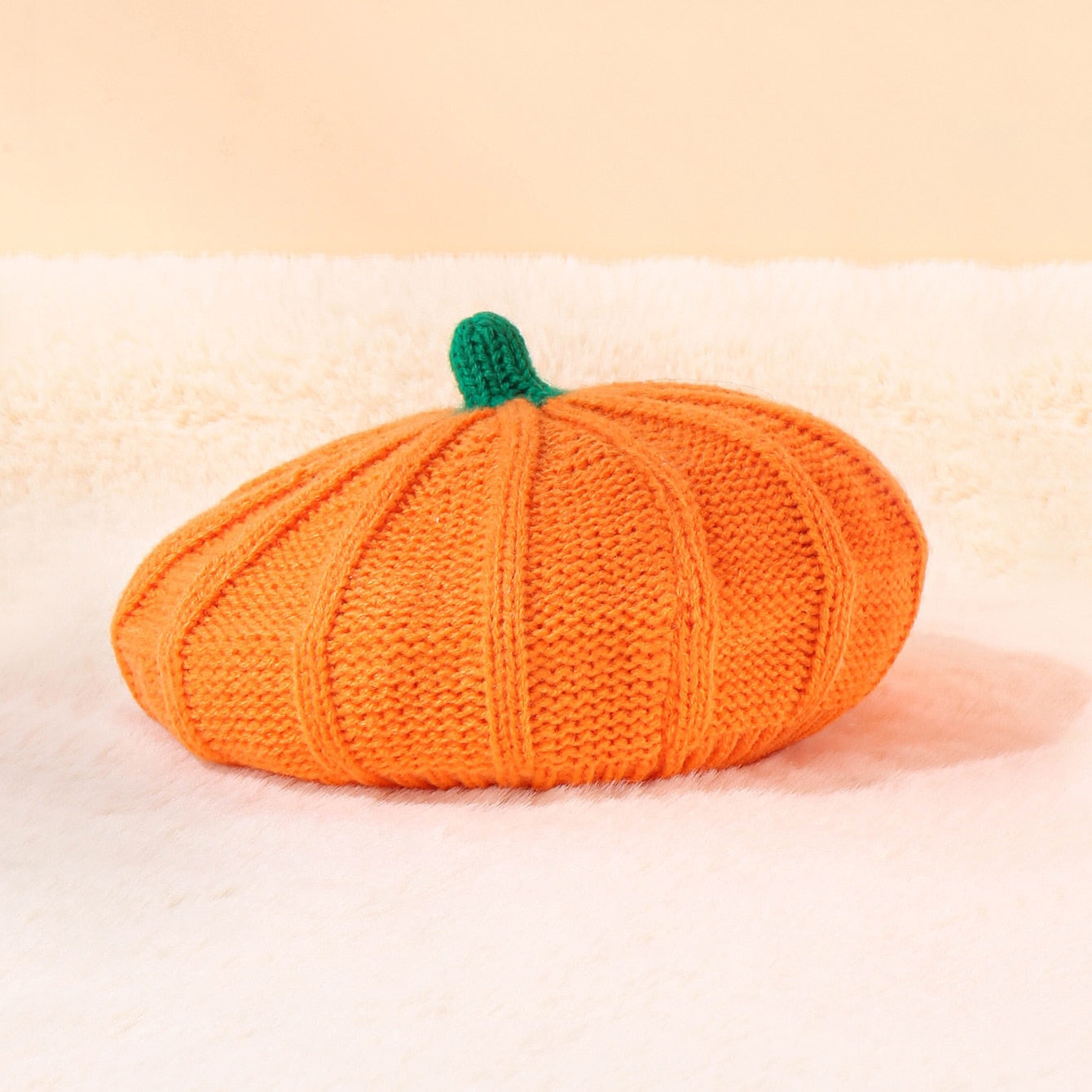 Kawaii Pumpkin Beret Hat