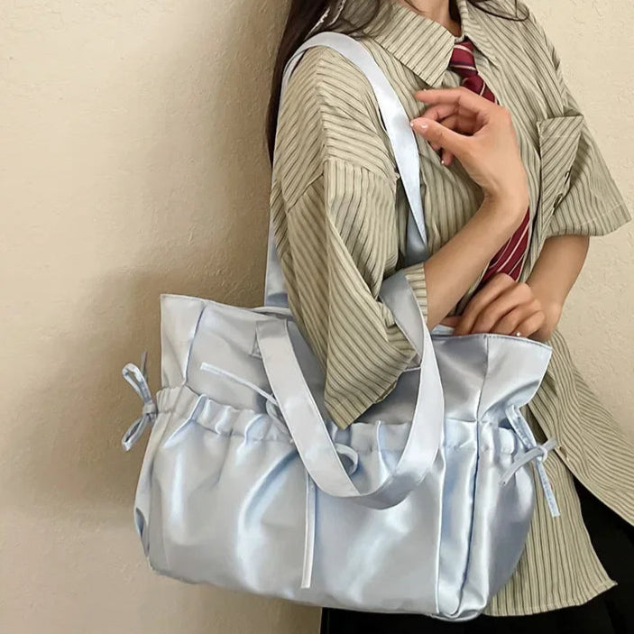 Blue Pastel Shoujo Tote Bag