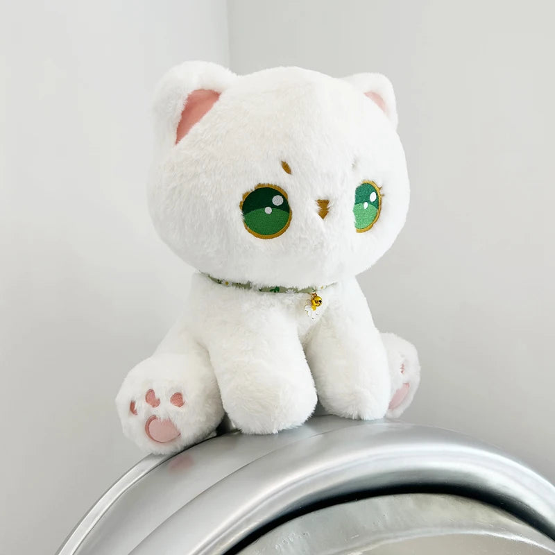 Green Eyed Cat Plushie