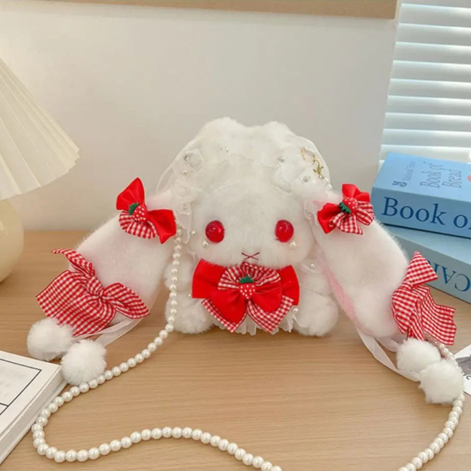 Bunny & Bows Plushie Purse