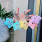 Kawaii Star Plushie Pendant Keychains