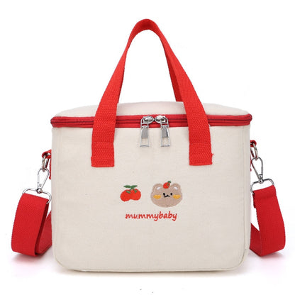 Kawaii Red Cooler Lunch Bag