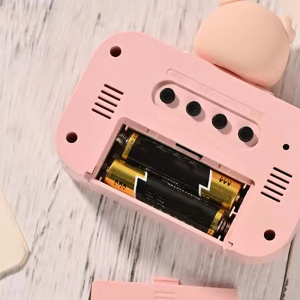 Cute Pig Digital Alarm Clock