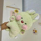 Kawaii Green Funny Bunny Plushie