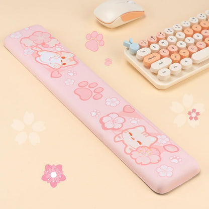 Sakura Cat Wrist Rest