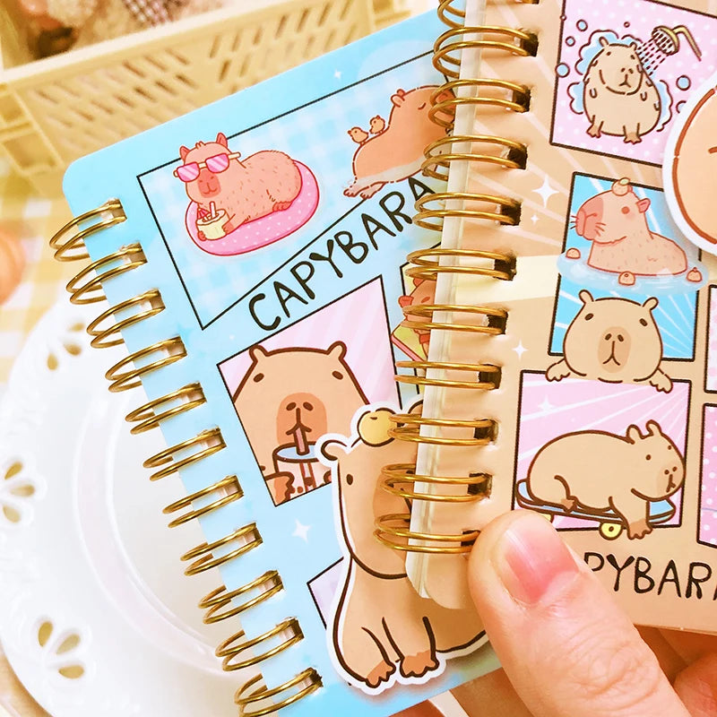 Cute Capybara Mini Notebooks – Kore Kawaii