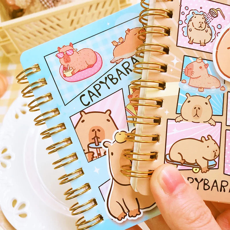 Cute Capybara Mini Notebooks