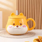 Shiba Inu Mug With Lid