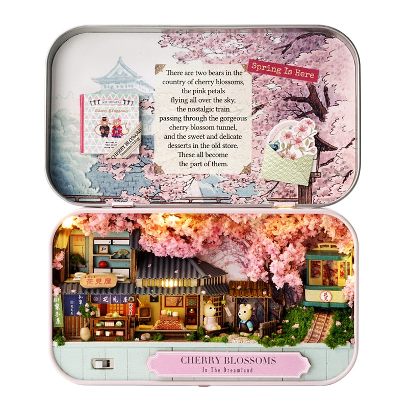 Kawaii Miniature Dollhouse Box Theatre