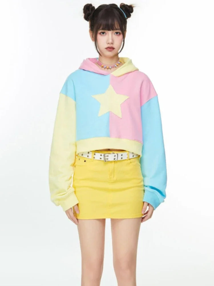 Pastel Star K-Pop Hoodie