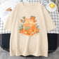 Kawaii Tiger Orange Juice T-Shirt