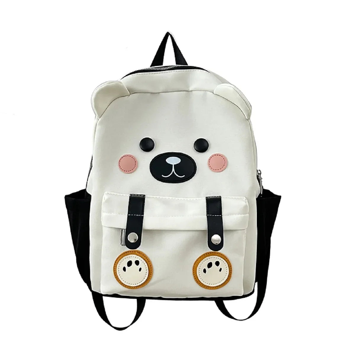 Cute Bear Backpack in White