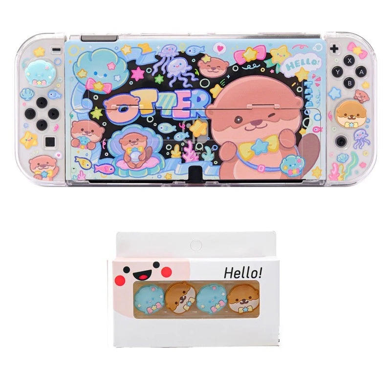 Kawaii Otter Nintendo Switch Case