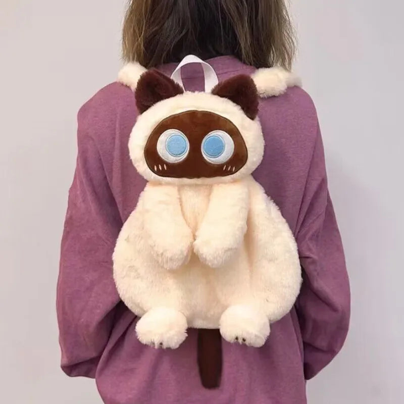 Kawaii Plush Cat Bags